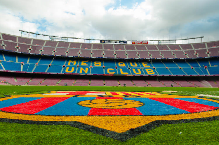 Camp Nou stadium FB Barcelona visit