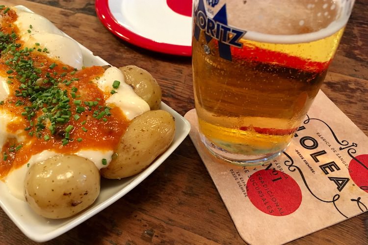 patatas bravas casa lolea restaurant Barcelona
