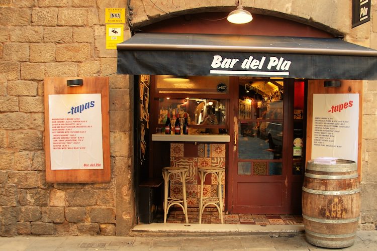 bar del pla Barcelona