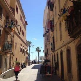 Street Barceloneta 