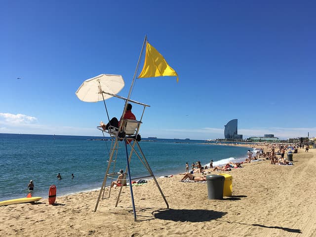 Beach Lifeguard Barcelona