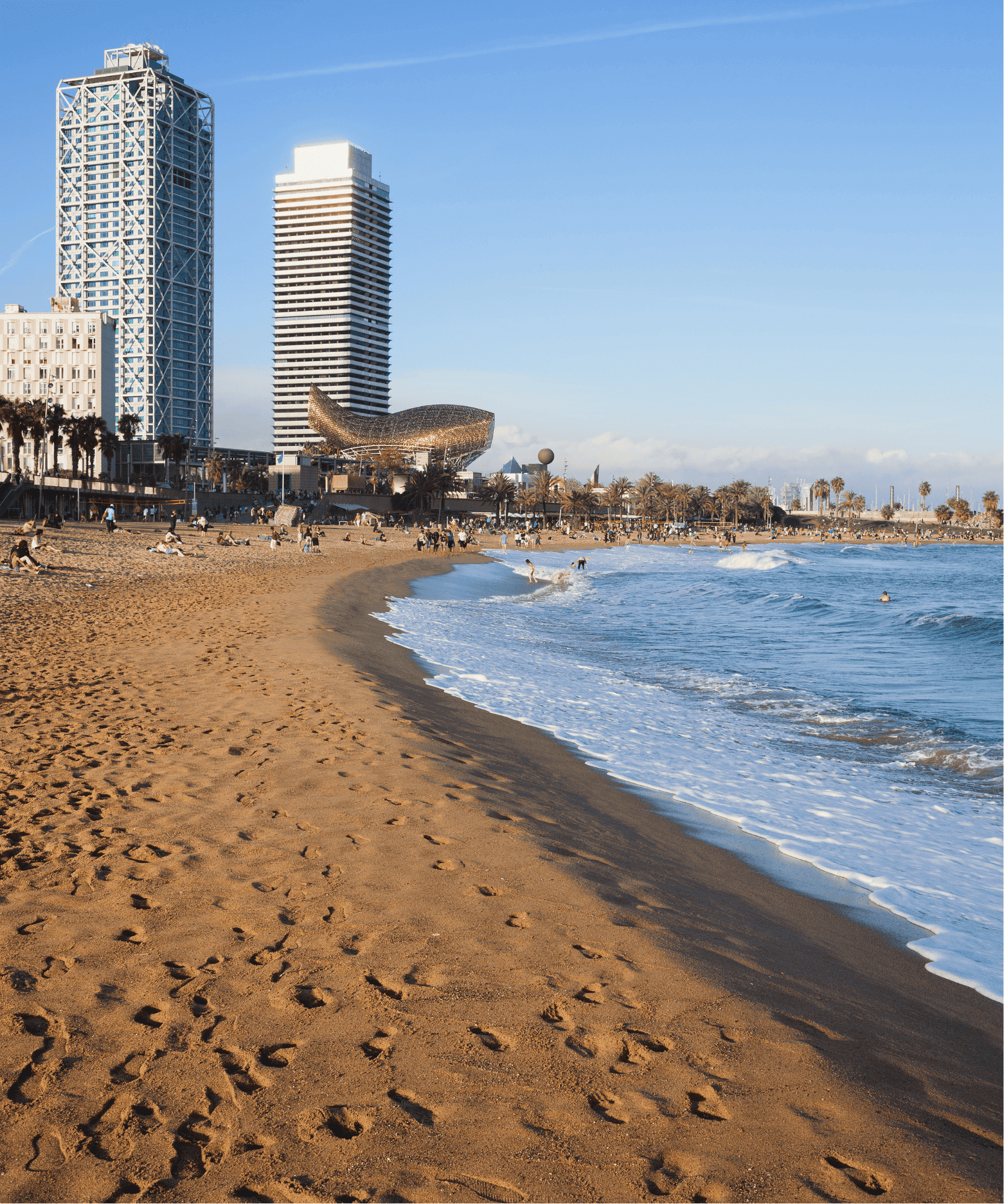 Beach of Barcelona