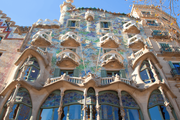 Casa Batllo facade Barcelona