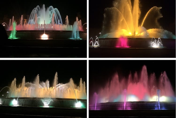 Fountains Barcelona