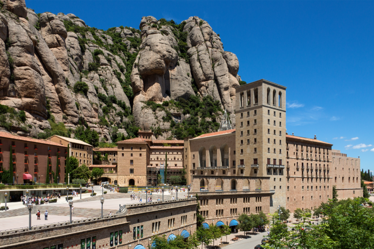 the mountain of Montserrat