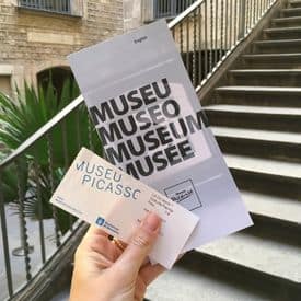 Tickets from the Picasso museum