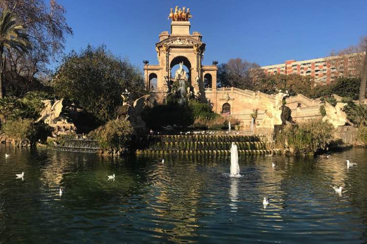 Fountain Parc de la Ciutadella Barcelona 