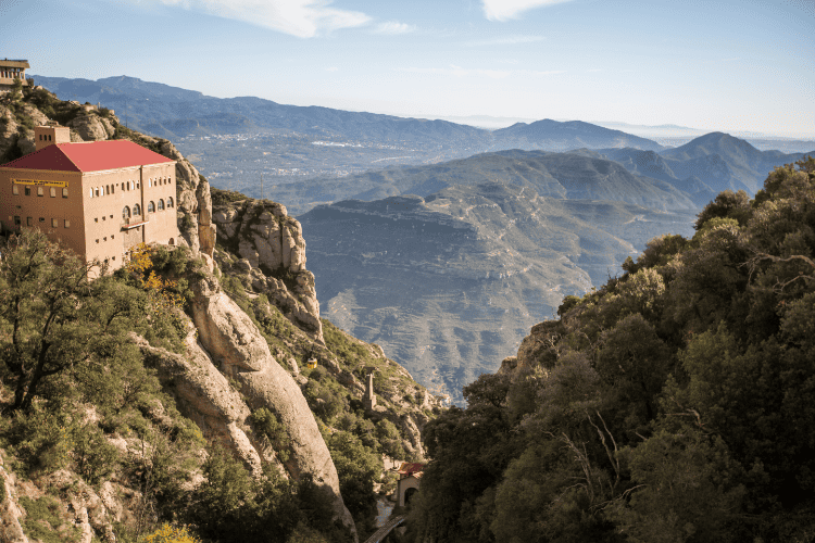View of Montserrat